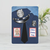 Invitation Fête de la Policeman (Debout devant)