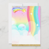 Invitation Fête de la princesse Sleepover (Dos)