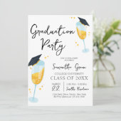 Invitation Fête de la remise des diplômes (Debout devant)