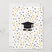 Invitation Fête de la remise des diplômes (Dos)