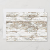 Invitation Fête de la retraite Tropical Starfish Beach Bottle (Dos)