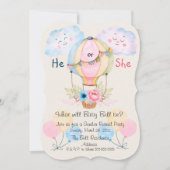 Invitation Fête de la révélation de genre (Devant)