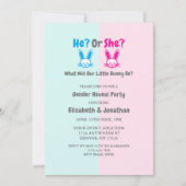 Invitation Fête de la révélation de genre de Pâques (Devant)