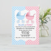 Invitation Fête de la révélation du genre sur les transports  (Debout devant)