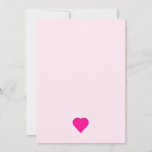 Invitation Fête de la Saint-Galentin (Dos)