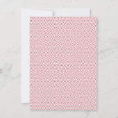 Invitation Fête de la Saint-Galentin Boho Daisy Floral Invita (Dos)