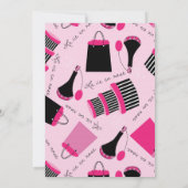 Invitation Fête de la Saint-Galentin Brunch Fancy (Dos)