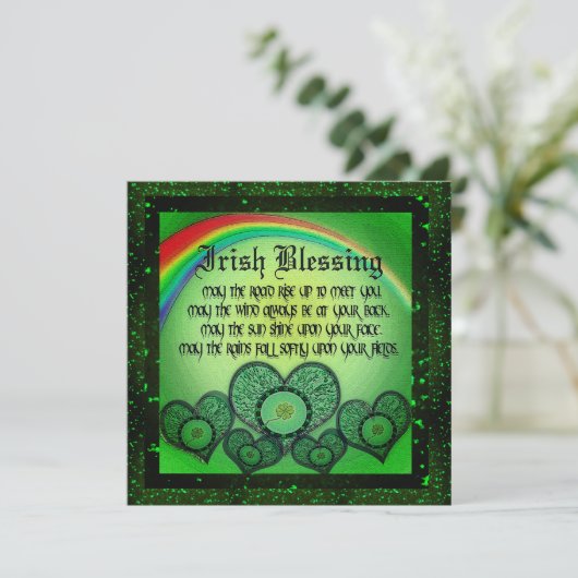 Invitation Fête de la Saint Patrick (Debout devant)