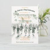 Invitation Fête de la Saint-Patrick (Debout devant)