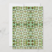 Invitation Fête de la Saint Patrick (Dos)