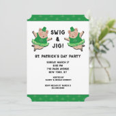 Invitation Fête de la Saint Patrick (Debout devant)