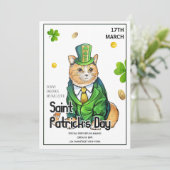 Invitation Fête de la Saint Patrick (Debout devant)