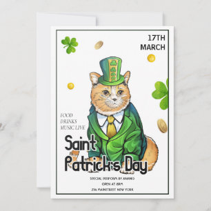 Invitation Fête de la Saint Patrick