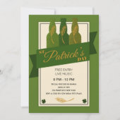 Invitation Fête de la Saint Patrick (Devant)