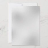 Invitation Fête de la Saint-Patrick avec un ours en peluche (Dos)