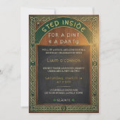 Invitation Fête de la Saint-Patrick Célébration irlandaise Fê (Devant)