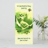 INVITATION FÊTE DE LA SAINT-PATRICK PARTIE FEMME LUNAIRE AVEC (Debout devant)
