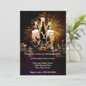 Invitation Fête de la Saint-Sylvestre (Debout devant)