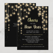 Invitation Fête de la Saint Sylvestre (Devant / Derrière)