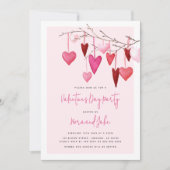 Invitation Fête de la Saint-Valentin (Devant)