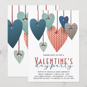 Invitation Fête de la Saint Valentin