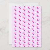 Invitation Fête de la Saint Valentin (Dos)