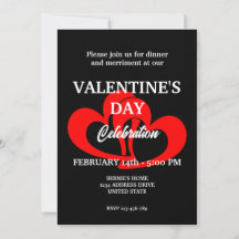 FÊTE DE LA SAINT-VALENTIN AVEC DEUX CŒURS EN ROSE
