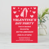 Invitation Fête de la Saint-Valentin d'entreprise (Debout devant)