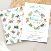 Invitation Fête de la Saint-Valentin Hey Lovebug