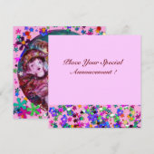 INVITATION FÊTE DE LA SAINT-VALENTIN MASQUERADE VENITIENNE (Devant / Derrière)