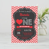 Invitation Fête de la Saint-Valentin Notre Petit Chéri (Debout devant)