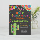 Invitation Fête de la Sainte Guacamole de la Fiesta (Debout devant)