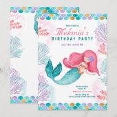 Invitation Fête de la Sirène (Devant / Derrière)