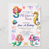 Invitation Fête de la sirène Bash (Devant)