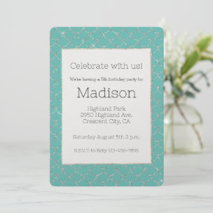 Invitation Fête de la Sirène de Monnaie Argent