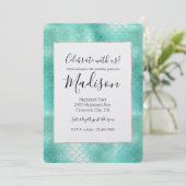 Invitation Fête de la Sirène de Monnaie Argent (Debout devant)