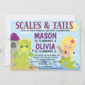 Invitation Fête de la Sirène et du Dragon (Devant)