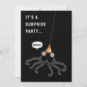 Invitation Fête de la surprise d'anniversaire d'Halloween (Devant)