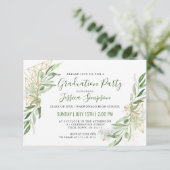 Invitation Fête de la verdure de la Branche d'Olivier moderne (Debout devant)