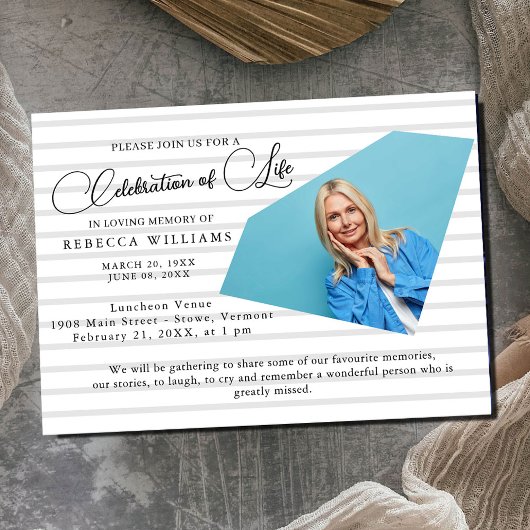 Invitation Fête de la vie