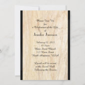 Invitation Fête de la vie Invitation, Faux Parchment (Dos)