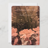 Invitation Fête de la vie Invitation, Fleurs Pastel (Devant)
