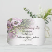 Invitation Fête De La Vie, Jardin De Pansy (Debout devant)