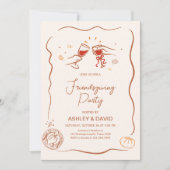 Invitation Fête de l'Action de grâce de l'automne (Devant)