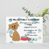 Invitation Fête de l'adoption des chiots ! (Debout devant)