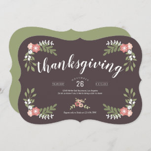 Invitation Fête de l'Amabilité Florale