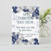 Invitation Fête de lancement du salon d'art (Debout devant)