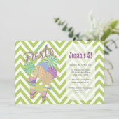 Invitation Fête de l'âne Pinata (Debout devant)