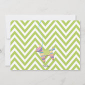 Invitation Fête de l'âne Pinata (Dos)