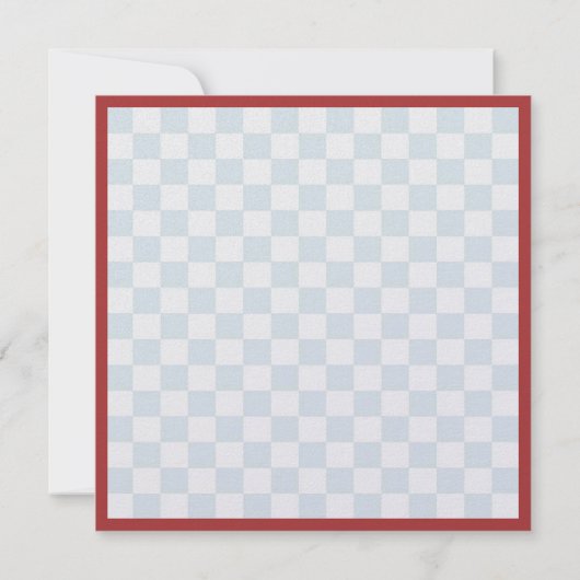 Invitation Fête de l'anniversaire (Dos)